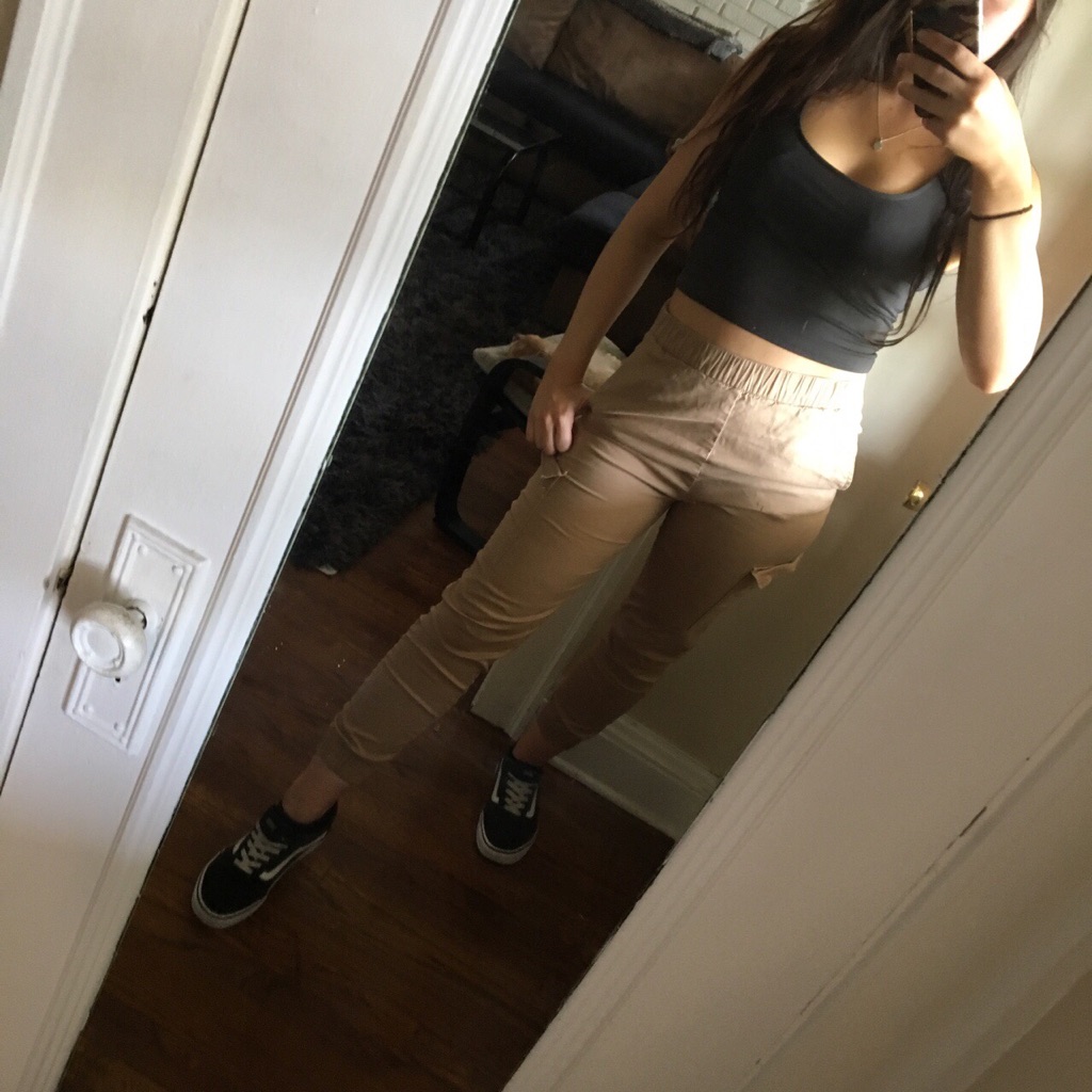 Tan Cargo Pants